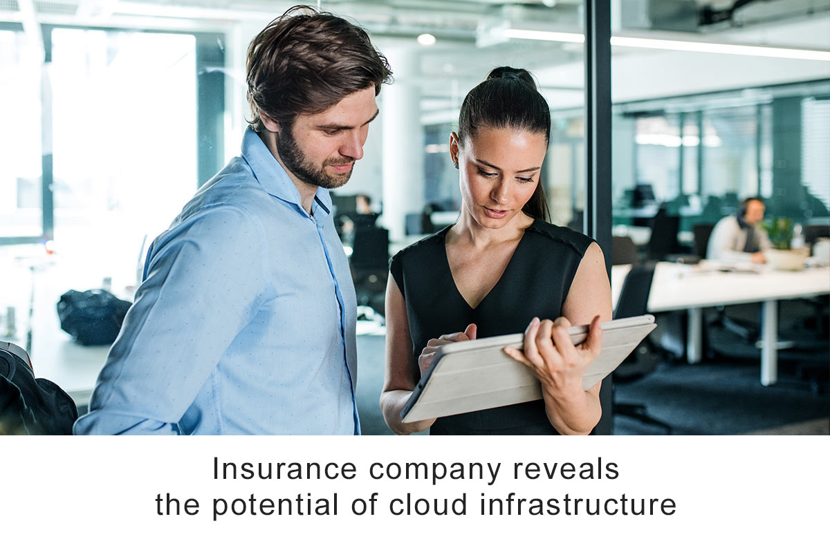 Insurance company reveals the potential of cloud infrastructure