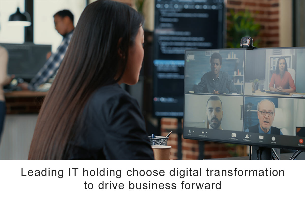 Leading IT holding choose digital transformation to drive business forward