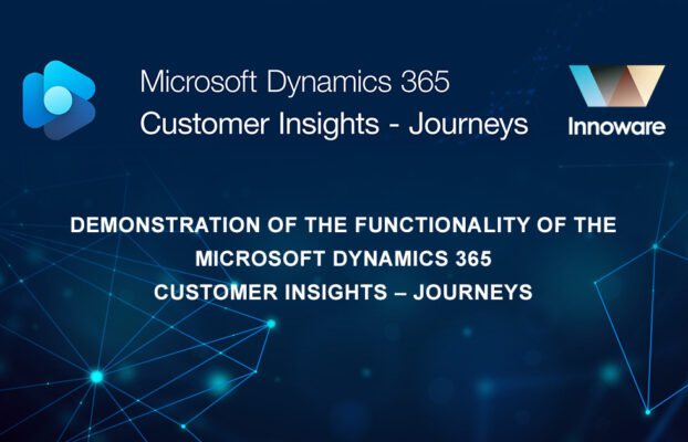 Demonstration of the functionality of the Microsoft Dynamics 365 Customer Insights – Journeys system