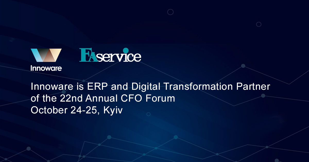 Innoware is ERP and Digital Transformation Partner of the 22nd Annual CFO Forum