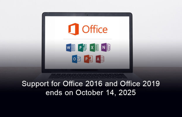 Support for Office 2016 and Office 2019 ends on October 14, 2025: it’s time to upgrade to Microsoft 365