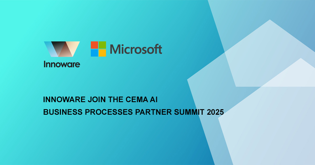 Innoware join the CEMA AI Business Processes Partner Summit 2025