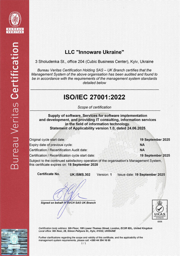 ISO/IEC 27001:2022