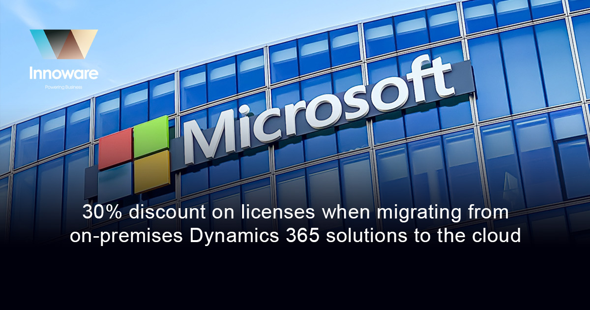 Microsoft is offering a 30% discount on Dynamics 365 cloud licenses from January 1, 2026