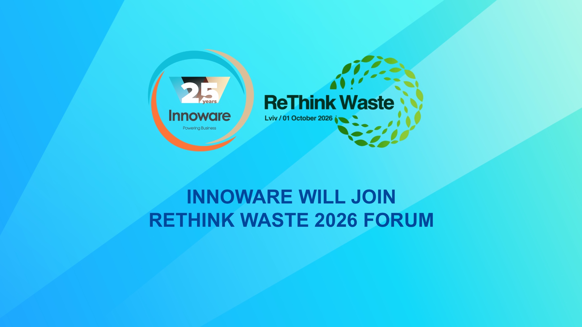 Innoware will join ReThink Waste 2026 Forum in Lviv